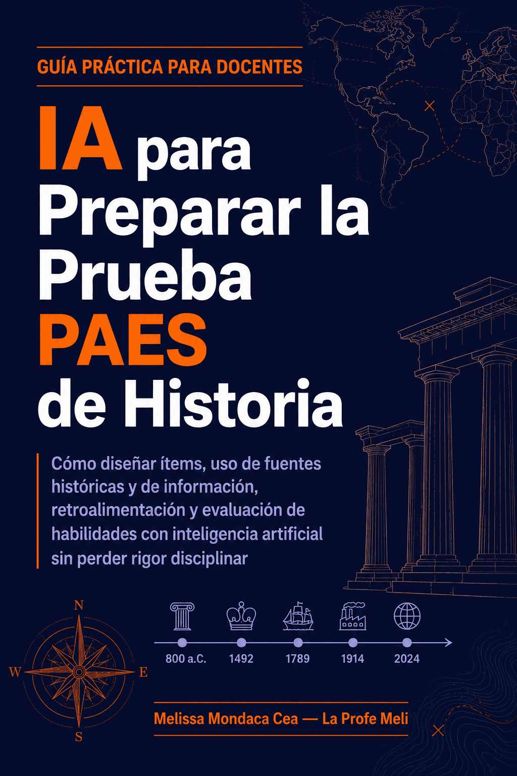 Portada de IA para preparar la prueba PAES de Historia